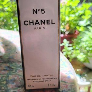 Chanel No. 5 PARIS Eau De Parfum 2 oz in Refillable Spray bottle UNOPENED